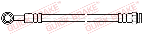 QUICK BRAKE Bremsschlauch 50077 für HYUNDAI
