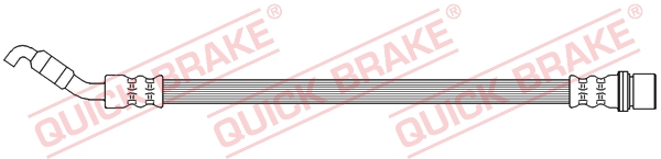 QUICK BRAKE Bremsschlauch 50078 für TOYOTA