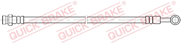 Bremsschlauch mit Innengewinde 50.099 QUICK BRAKE für MITSUBISHI PEUGEOT CITROËN - Bild 5