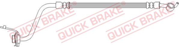QUICK BRAKE Bremsschlauch 50.738 für KIA