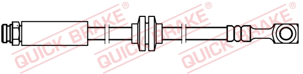 QUICK BRAKE Bremsschlauch 50756x für Vaughall