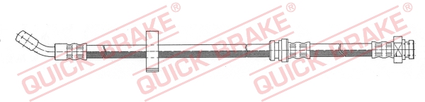 QUICK BRAKE Bremsschlauch 50947 für Suzuki