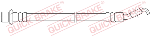 QUICK BRAKE Bremsschlauch 58001 für TOYOTA