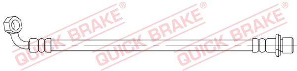 QUICK BRAKE Bremsschlauch 58016 für TOYOTA