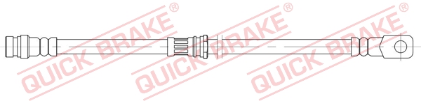 QUICK BRAKE Bremsschlauch 58824 für MITSUBISHI