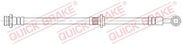QUICK BRAKE Bremsschlauch 58848 für Suzuki