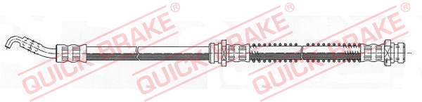 QUICK BRAKE Bremsschlauch 58911 für MITSUBISHI