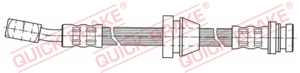 QUICK BRAKE Bremsschlauch 58919 für DAEWOO