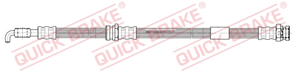 QUICK BRAKE Bremsschlauch 58987 für MAZDA