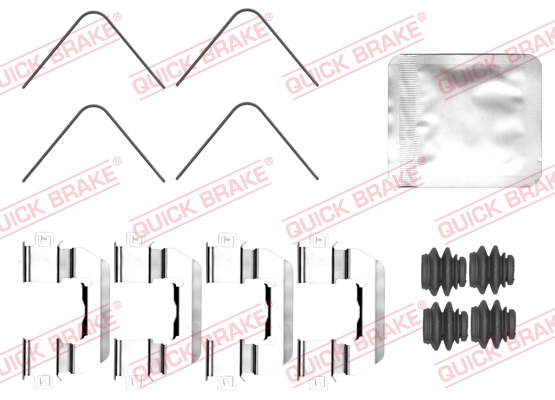 QUICK BRAKE Zubehörsatz, Scheibenbremsbelag 1090173
