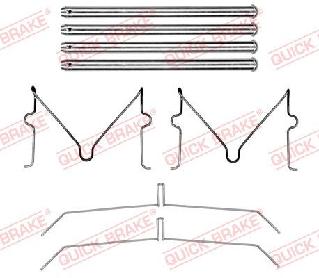 QUICK BRAKE Zubehörsatz, Scheibenbremsbelag 1090199