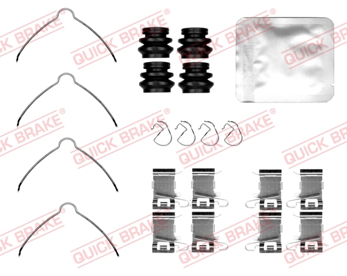 Quick Brake Zubehörsatz, Scheibenbremsbelag 109-0201 - Bild 7