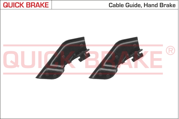QUICK BRAKE Seilzugsatz, Feststellbremse 10521k für Peugeot