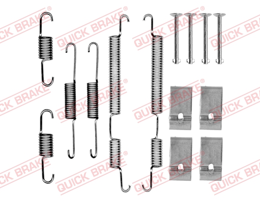 Für QUICK BRAKE 105-0017 Accessory Kit, brake shoes - Bild 4
