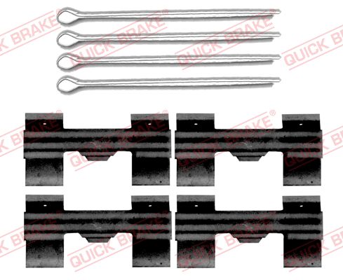 QUICK BRAKE Zubehörsatz, Scheibenbremsbelag 1090009