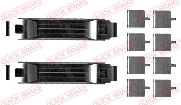 QUICK BRAKE Zubehörsatz, Scheibenbremsbelag 1090029
