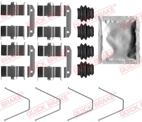 QUICK BRAKE Zubehörsatz, Scheibenbremsbelag 1090094