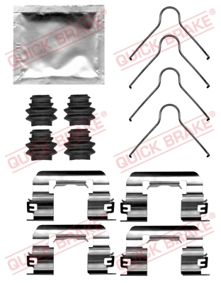 QUICK BRAKE Zubehörsatz, Scheibenbremsbelag 1090105