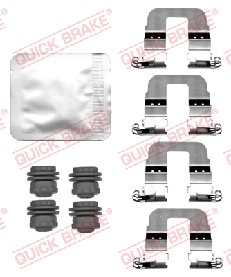 QUICK BRAKE Zubehörsatz, Scheibenbremsbelag 1090106