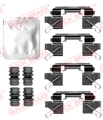 QUICK BRAKE Zubehörsatz, Scheibenbremsbelag 1090111
