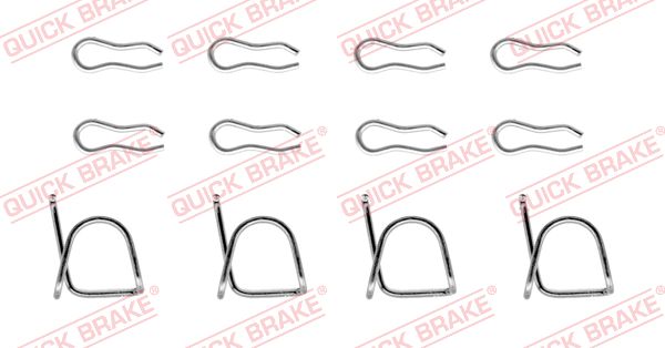 QUICK BRAKE Zubehörsatz, Scheibenbremsbelag 1090939