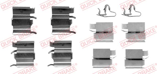 QUICK BRAKE Zubehörsatz, Scheibenbremsbelag 1091240
