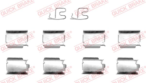QUICK BRAKE Zubehörsatz, Scheibenbremsbelag 1091246