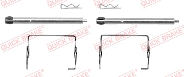 QUICK BRAKE Zubehörsatz, Scheibenbremsbelag 1091267