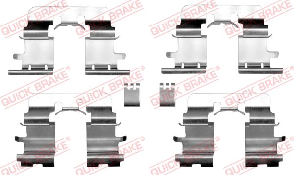 QUICK BRAKE Zubehörsatz, Scheibenbremsbelag 1091290