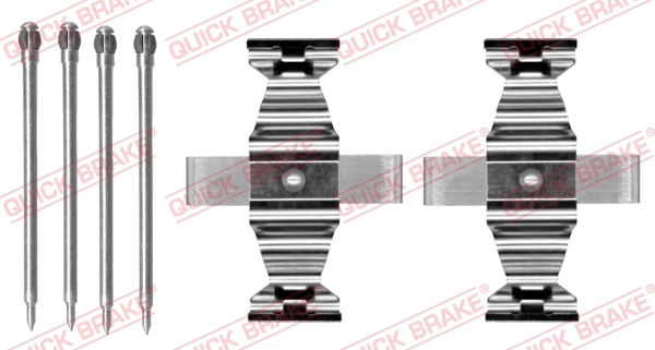 QUICK BRAKE Zubehörsatz, Scheibenbremsbelag 1091636
