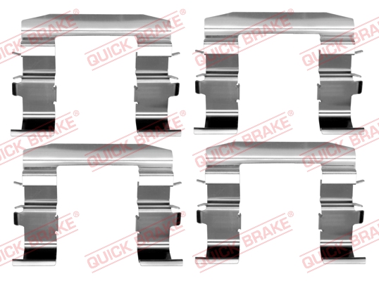 QUICK BRAKE Zubehörsatz, Scheibenbremsbelag 1091664