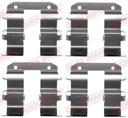 QUICK BRAKE Zubehörsatz, Scheibenbremsbelag 1091734