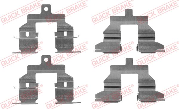 QUICK BRAKE Zubehörsatz, Scheibenbremsbelag 1091737