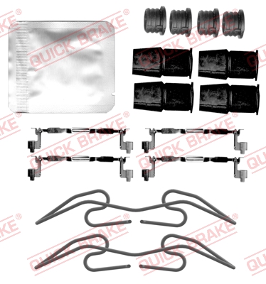 QUICK BRAKE Zubehörsatz, Scheibenbremsbelag 1090133