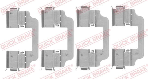 QUICK BRAKE Zubehörsatz, Scheibenbremsbelag 1090153