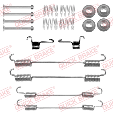 Zubehörsatz, Bremsbacken 105-0079 QUICK BRAKE für OPEL PEUGEOT - Bild 4