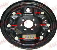 Quick Brake Zubeh�rsatz, Bremsbacken, Art.-Nr. 6858K