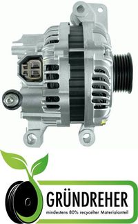 REDfair Generator "Pfandfrei * Öko-Zertifikat für Endkunde * 80% Reman in EU" f&uuml;r MAZDA 6 Station Wagon (GY), Art.-Nr. RF90350G