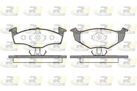 ROADHOUSE Bremsbelagsatz, Scheibenbremse f&uuml;r VW FOX Schrägheck (5Z1, 5Z3, 5Z4), Art.-Nr. 2609.10