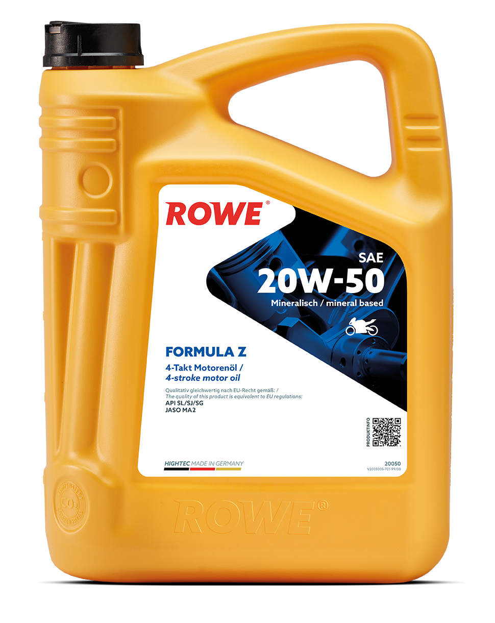 ROWE Motoröl HIGHTEC FORMULA SAE 20W-50 Z [5 L] 20050005099 5l