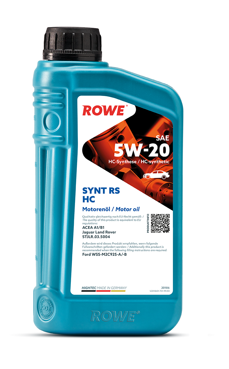 ROWE Motoröl HIGHTEC SYNT RS HC SAE 5W-20 [1 L] 20186001099 1l