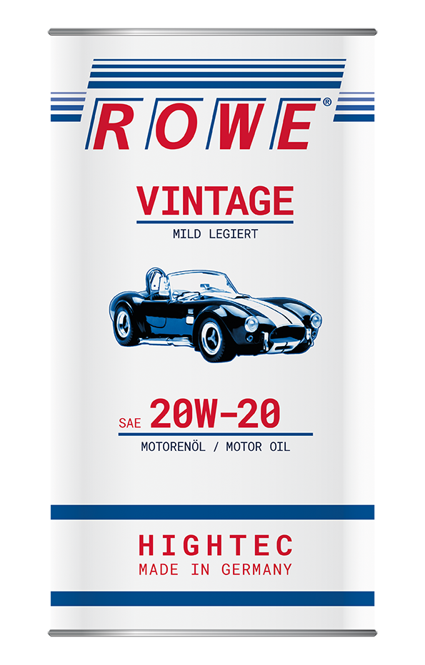 ROWE Motoröl HIGHTEC VINTAGE SAE 20W-20 MILD LEGIERT [5 L] 20223005099 5l