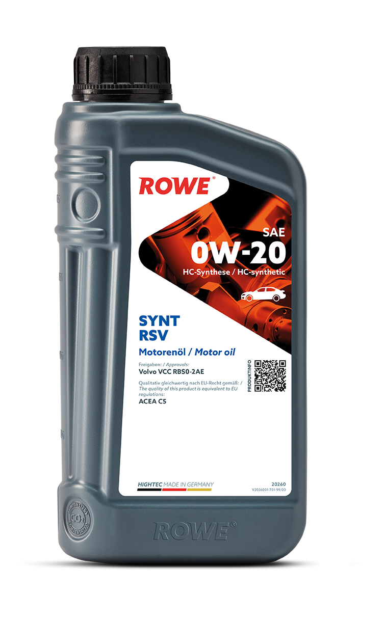 ROWE Motoröl HIGHTEC SYNT RSV SAE 0W-20 [1 L] 20260001099 1l