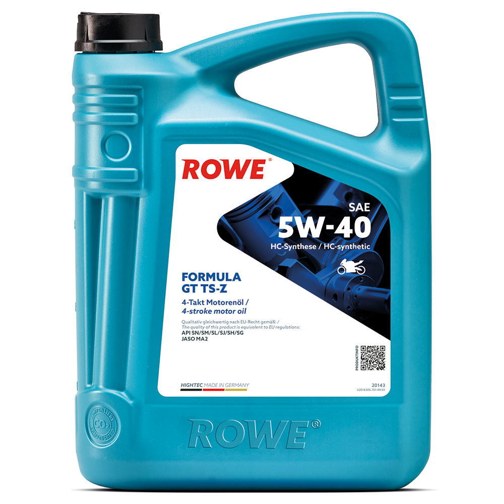 ROWE Motoröl HIGHTEC FORMULA GT SAE 5W-40 TS-Z [4 L] 20143004099 4l