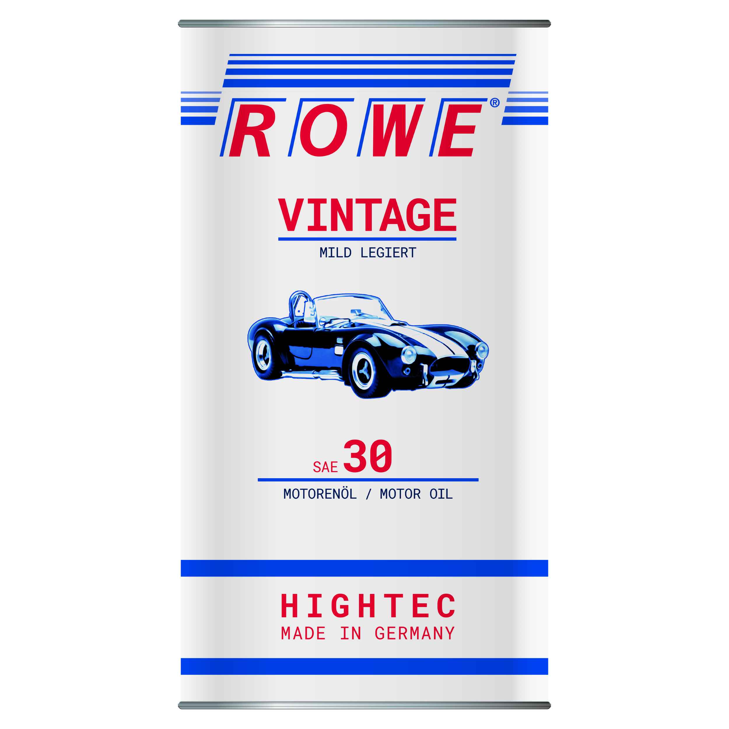 ROWE Motoröl HIGHTEC VINTAGE SAE 30 MILD LEGIERT [5 L] 20224005099 5l