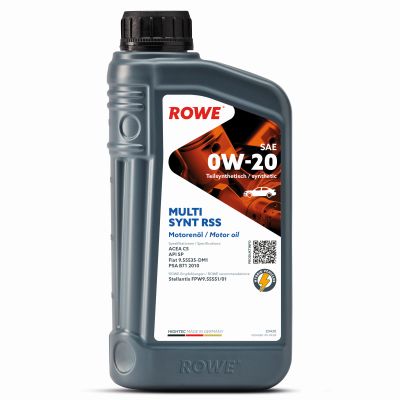 ROWE Motoröl HIGHTEC MULTI SYNT RSS SAE 0W-20 [1 L] 20430001099 1l