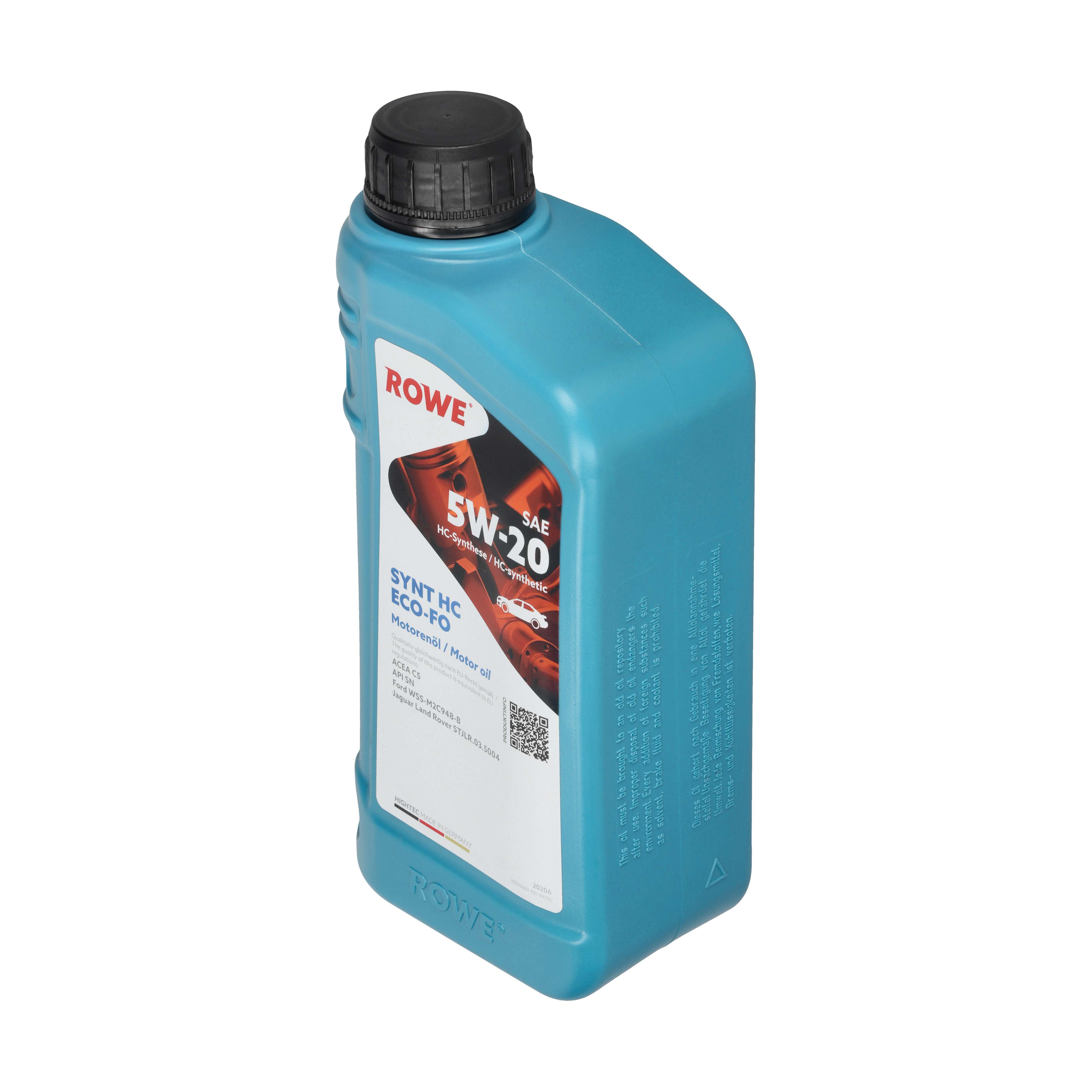 ROWE Motoröl HIGHTEC SYNT HC ECO-FO SAE 5W-20 [1 L] 20206001099 1l