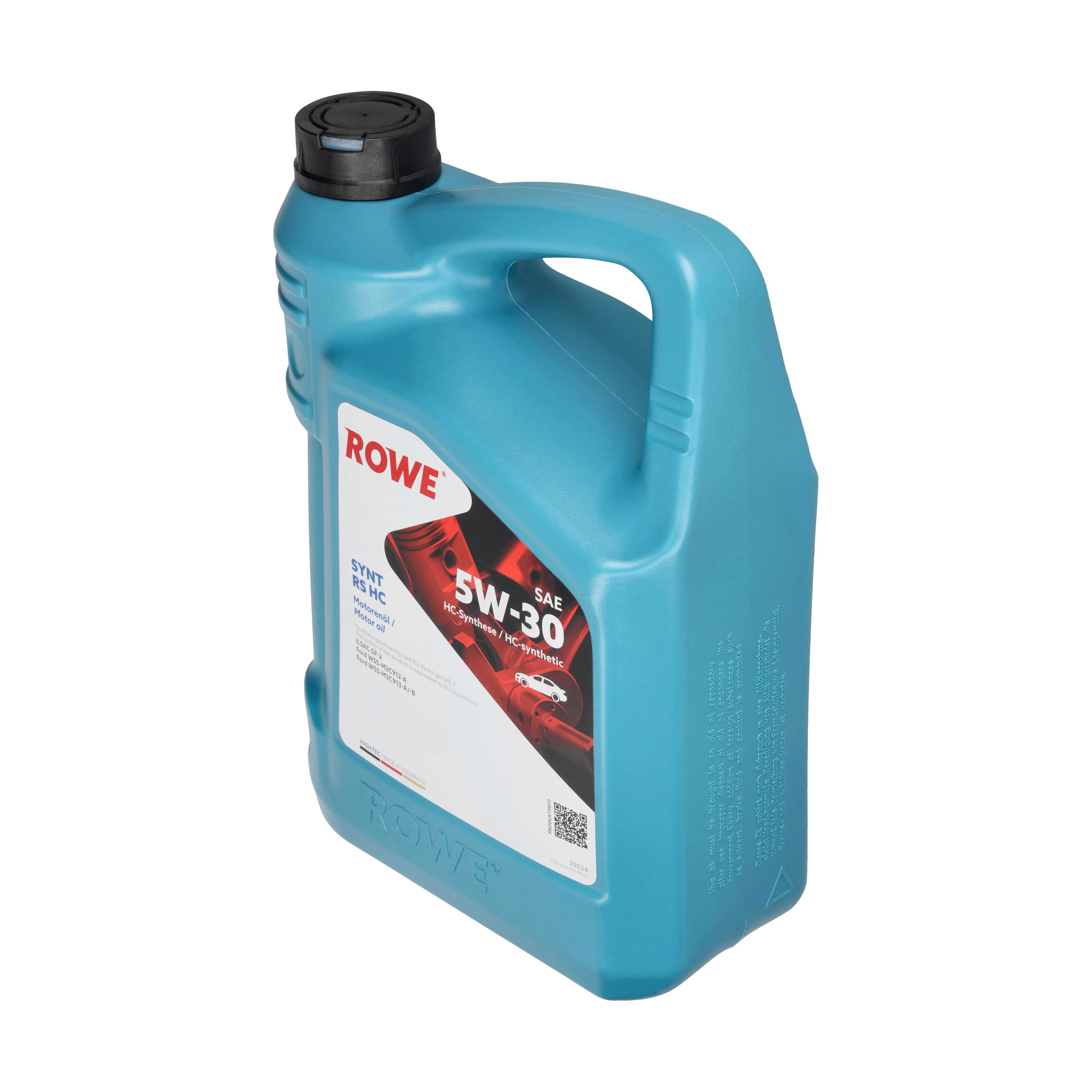 ROWE Motoröl HIGHTEC SYNT RS SAE 5W-30 HC [5 L] 20024005099 5l