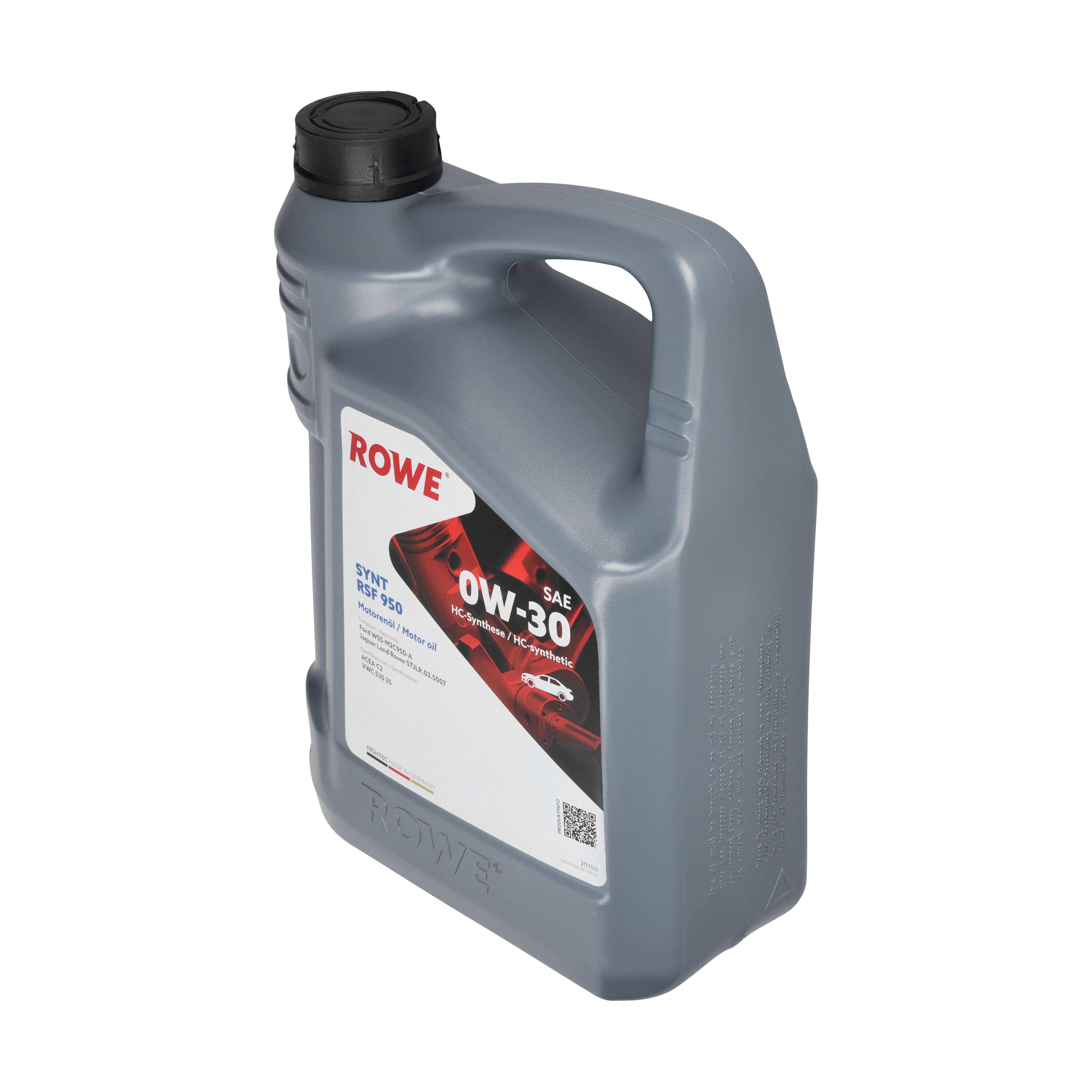ROWE Motoröl HIGHTEC SYNT RSF 950 SAE 0W-30 [5 L] 20150005099 5l