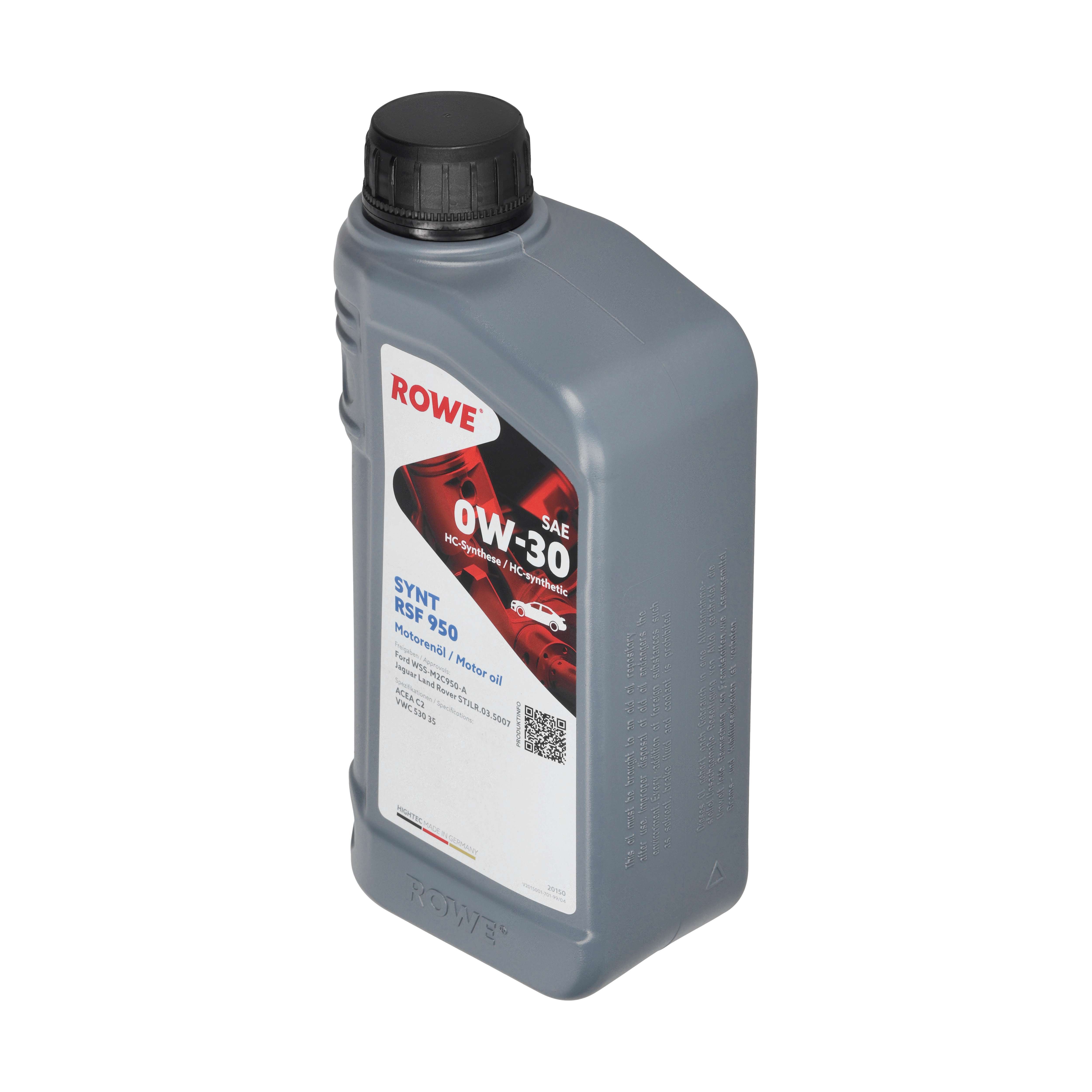 ROWE Motoröl HIGHTEC SYNT RSF 950 SAE 0W-30 [1 L] 20150001099 1l